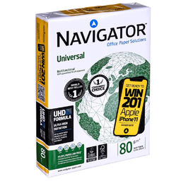 Papier ksero PREMIUM NAVIGATOR UNIVERSAL A4 80g 500