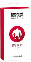 Prezerwatywy Secura Big Boy Duże (1op./ 12szt.) 100%