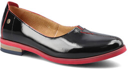 Czarne Półbuty Maciejka Damskie Stylowe Buty