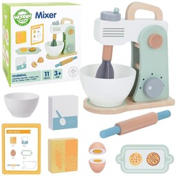 Woopie Let''s Go Green Woopie Green Drewniany Mikser