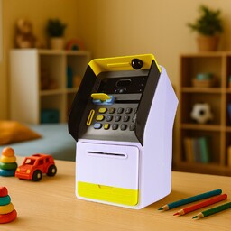 Zabawkowy Bankomat Sejf Skarbonka Z Hasłem I Rozpoznawaniem