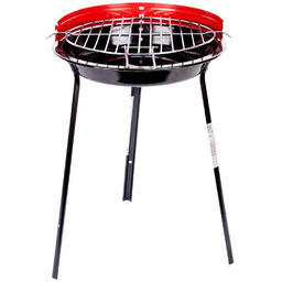 Grill ogrodowy węglowy MG Home 13 cali, chromowany