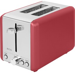 ECG ST 2708 Tradizione Corsa toster, czerwony, czerwony