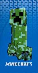 Ręcznik Bawełniany 70X140 Minecraft Creeper