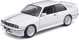 Burago- BMW M3 (E30) May Cheong GROUP-BBURAGO-1/24 1988-Biały-Pojazd