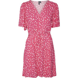 VERO MODA Damska sukienka z wiskozy mini sukienka