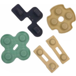 Gumki podkładki przycisków kontrolera DualShock PlayStation 2, 5