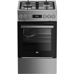 BEKO Kuchnia FSMT51339DXDT SteamAdd Pieczenie 3D Rożen Grill