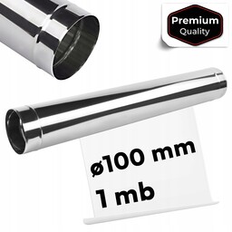 Rura Kominowa fi 100mm Gruba Dymna Do Pieca