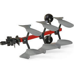 Rolly Toys Rollscraper Duży, wytrzymały, trójbruzdowy pług