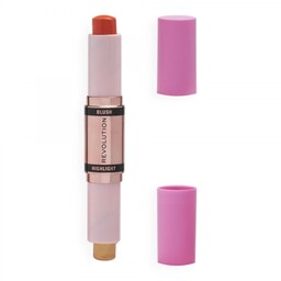 REVOLUTION Blush & Highlight Stick Róż i Rozświetlacz