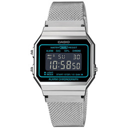 Zegarek Casio Vintage A700WEMS-1BEF srebrny