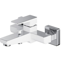 Omnires bateria wannowo-prysznicowa Parma biały/chrom PM7430CRB