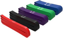 Zestaw 5 gum oporowych do ćwiczeń Power Band