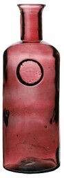 NATURAL LIVING Wazon Butelka Adele 1,7L Rubi Szklana