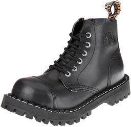 glany STEEL - BLACK (6 dziurek) z suwakiem-40