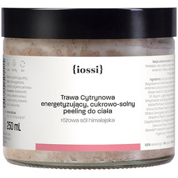 Iossi Trawa Cytrynowa Energetyzujący peeling cukrowy do ciała