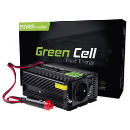 Green Cell Przetwornica 12V/230V 150W/300W Mod sinus