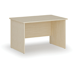 Biurko PRIMO WOOD, 120x80 cm, brzoza
