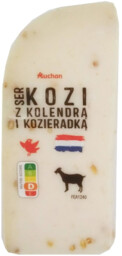Auchan - Ser kozi kolendra I kozieradka