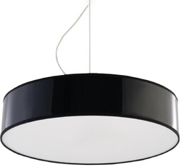 Lampa wisząca ARENA 45 czarna SL.0118 - Sollux