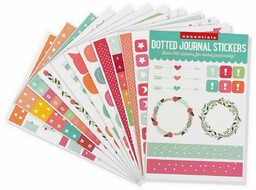 Naklejki do planera Bullet Journal 550 sztuk