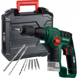 Akumulatorowa Wiertarka Udarowa Parkside Pbha A1 12V Sds+