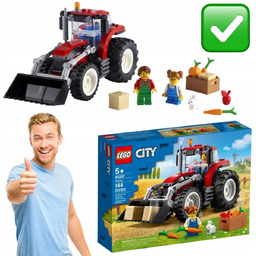 TRAKTOR LEGO CITY 60287 KLOCKI NOWY ZESTAW
