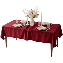 Obrus 140x200 Plamoodporny Surbo Bordowy