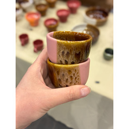 Pakamera Czarka do espresso 60 ml (różowa pantera)