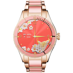 Smartwatch Damski Rubicon RNCE82 Różowy