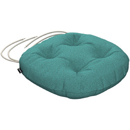 Poduszka na krzesło Adam, turkusowy, fi 37 x