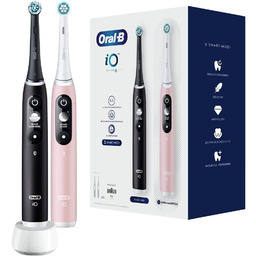 Zestaw Szczoteczka magnetyczna ORAL-B iO6 Duo Pack Black