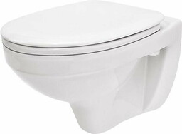 Cersanit Delfi Zestaw Toaleta WC podwieszana 51x36 cm