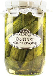 OGÓRKI KONSERWOWE 650 G (320 G) KROKUS