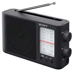 Radio SONY ICF506, Czarny