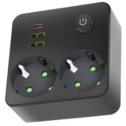 Rozgałęźnik Linea PRO FL2 2 gniazda 230V +