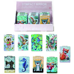 Allen Designs - Lustro w prezentacji wnętrza Box