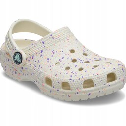 Crocs Dziecięce Lekkie Buty Chodaki Klapki Classic Glow