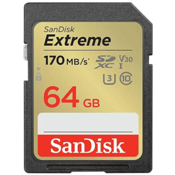Karta pamięci SANDISK Extreme SDXC 64 GB 170/80