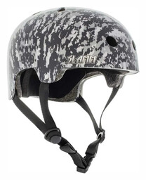 Slamm Logo kask skate Grey Camo