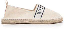 Damskie espadryle z lamówką z napisem WITTCHEN
