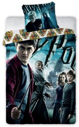 Pościel Bawełniana 135X200cm Harry Potter Hogrwart