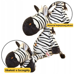 ND24_22186 Pluszowa Maskotka Przytulanka Zebra Bi
