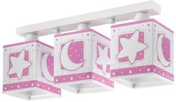 Lampa sufitowa Księżyc i Gwiazdki Pink Moon listwa