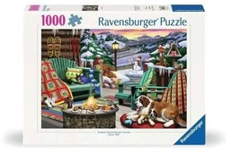 Puzzle 1000 Zimowy odpoczynek - Ravensburger