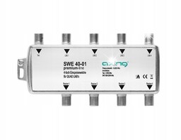 Sumator Sygnałów Axing Tv-sat 4 Quad Dvb-t Multiswitch