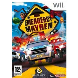 Emergency Mayhem Policja Karetka Strażak Gra Wii
