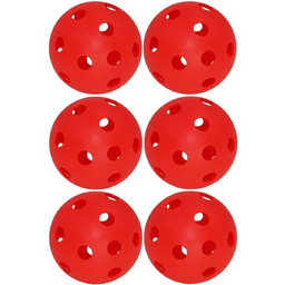 Piłka Unihoc Meczowa Czerwony Xqmax 6Szt