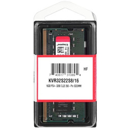 Kingston DDR4 SODIMM 16GB 3200MHz CL22 1Rx8